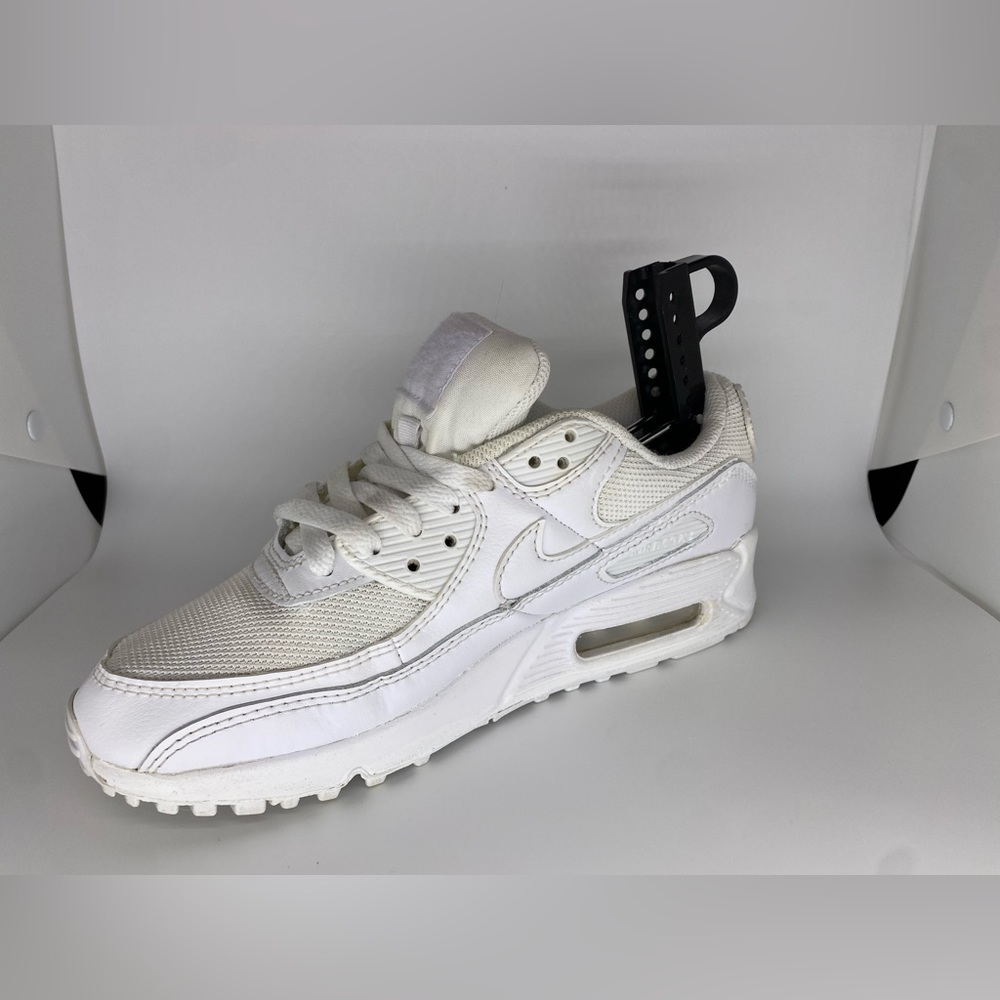 Size 7 - Nike Air Max 90 Recraft Shoes Women Triple White
